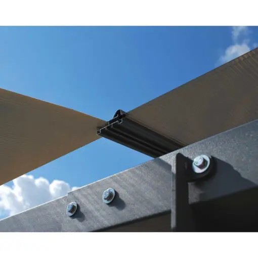 Bronze UV protected polycarbonate Arcadia 5000 Carport